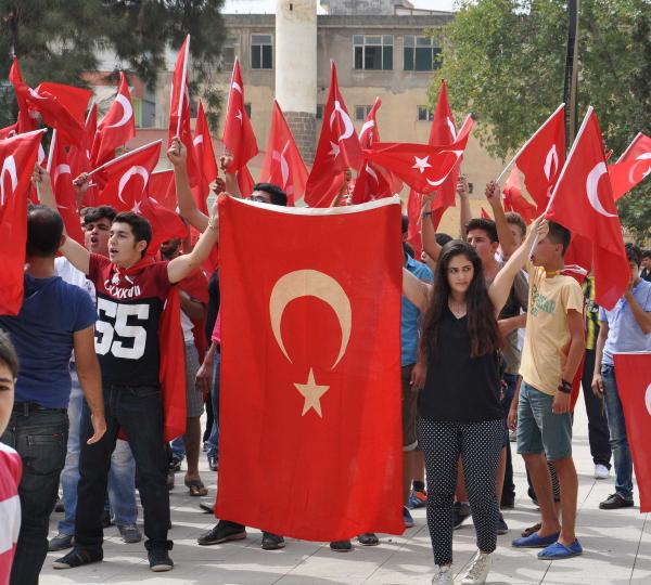 İslahiye'de şehitler, isimleri okunarak anıldı