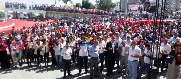 Alaşehir terörü miting ve yürüyüşle lanetledi
