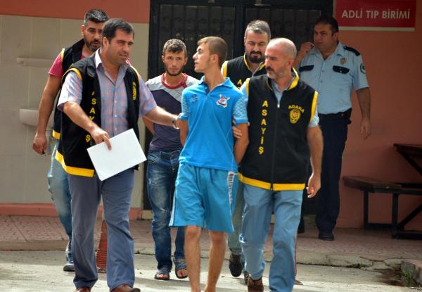 Suriyeli gasp şüphelileri güvenlik kamerasından yakalandı