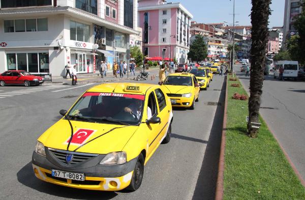 Ereğli'de teröre tepki konvoyu
