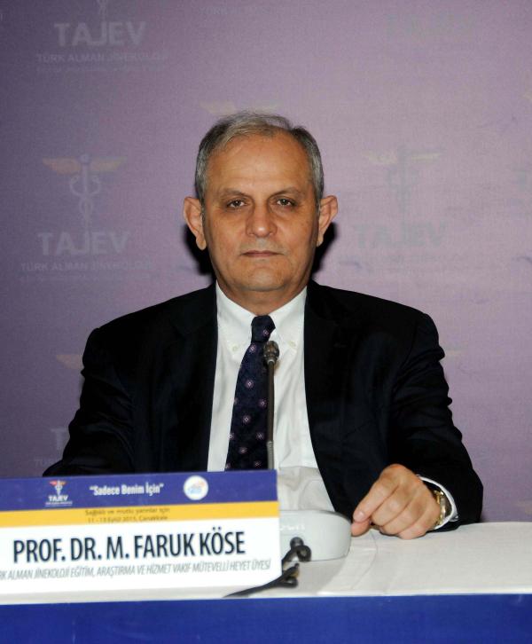 Prof. Dr. Köse: Rahim ağzı kanseri, aşıyla önlenebiliyor