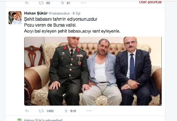 Bursa Valisi Karaloğlu’ndan Hakan Şükür’e: Kelimelerle suikast yapmış, terör estirmişsiniz