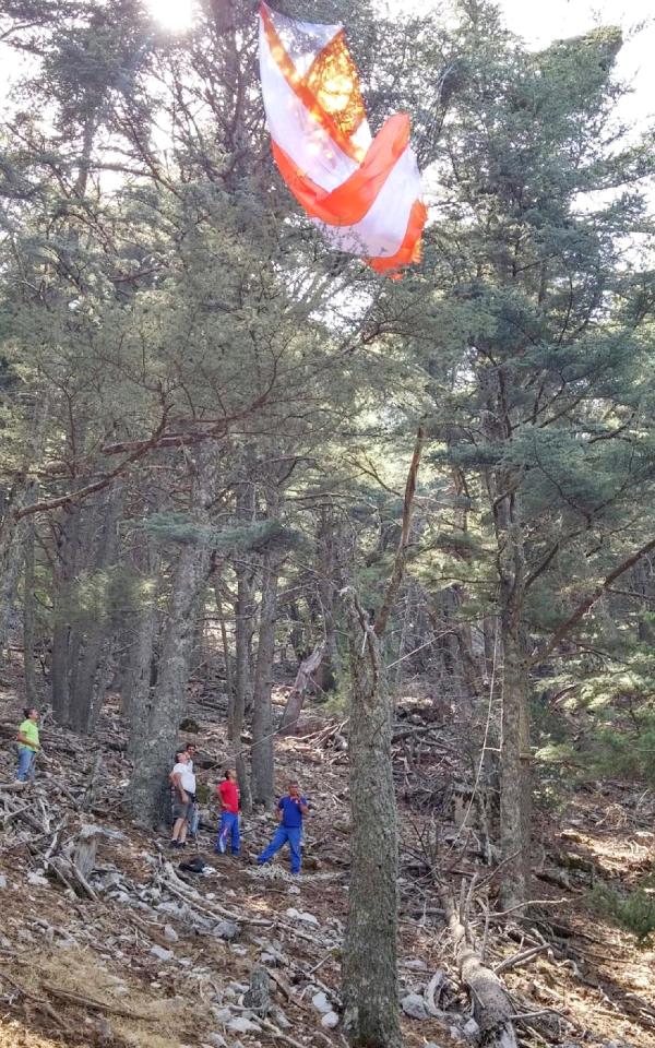 Babadağ'da paraşütü kapanan turisti ağaç kurtardı