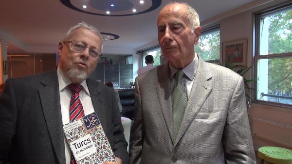 Fransız yazar Jean-Pierre Salvetat’ın “Türk Toplumunun Mozaiği” kitabı tanıtıldı