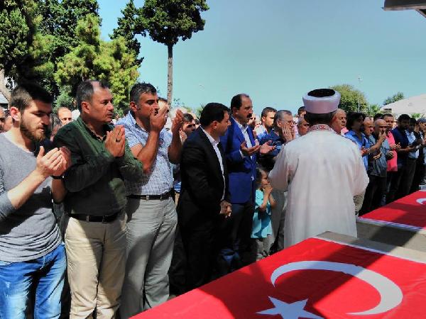 Samsun'da şehitler için gıyabi cenaze namazı