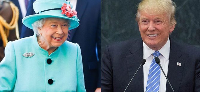 Trump: Kraliçe Elizabeth ile çok eğlendik