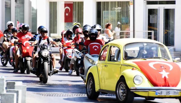 Vosvos tutkunları şehitler için biraraya geldi