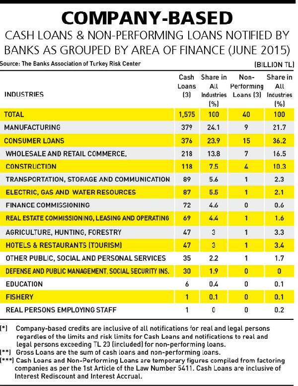 DHA ENGLISH / ANALYSIS - Loans of households exceed sectors in Turkey
