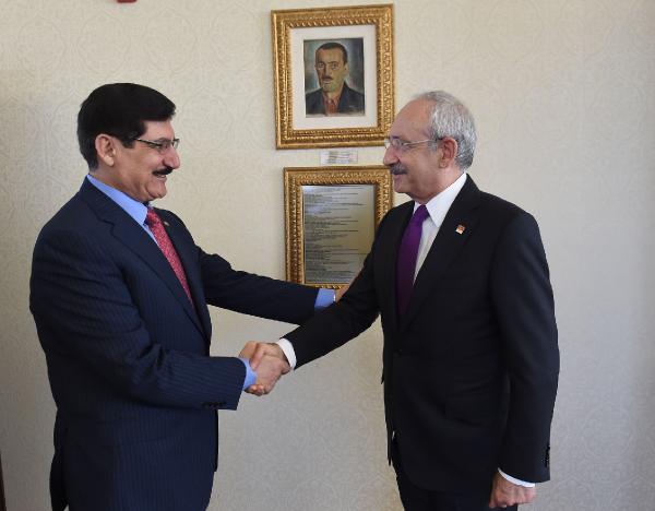 Kılıçdaroğlu, Kuzey Irak'tan gelen KDP heyeti ile görüştü