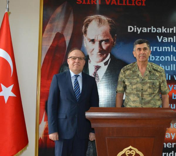 Kara Kuvvetleri Komutanı Siirt'te