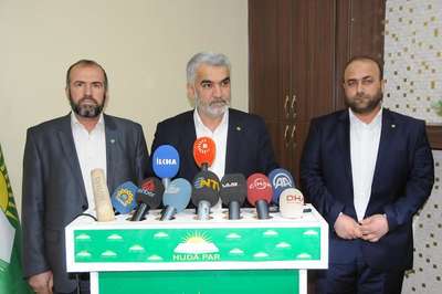 Hüda-Par lideri Yapıcıoğlu: Çözüm sürecine dahil olmak istiyoruz