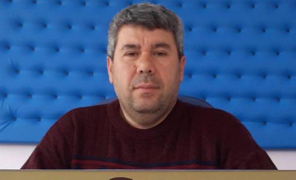 Muhtar, bacağını burgu makinesine kaptırdı