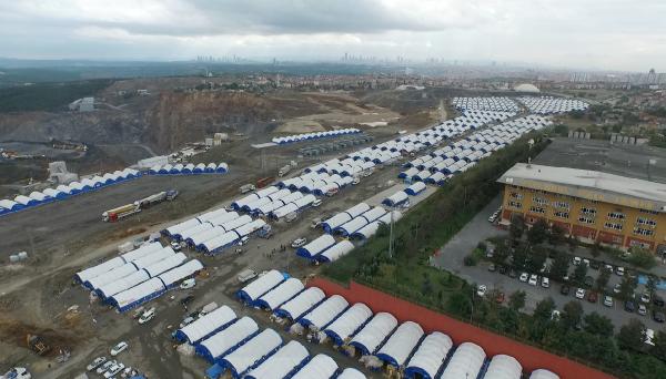 600 çadırlı dev kurban pazarı
