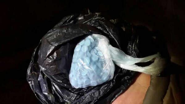 Sifon ve buzdolabına saklanan 3 bin 600 hap ve 4.4 kilo esrarı dedektör köpek buldu