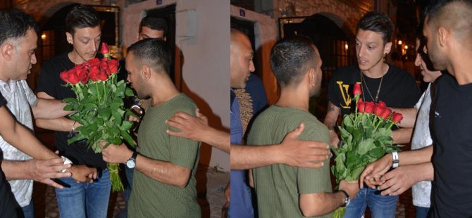 Çiçekçiler Özil'i çileden çıkardı