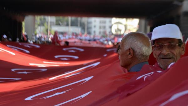 Ankara'da 'Teröre Hayır Kardeşliğe Evet' yürüyüşü (3)