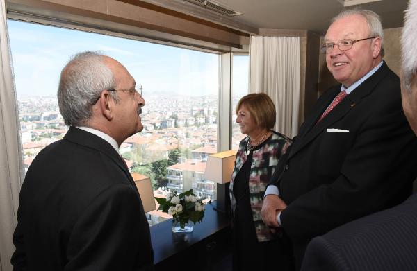 Kılıçdaroğlu, Almanya Dışişleri Bakanı Frank-Walter Steinmeier ile görüştü