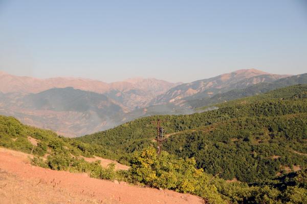 Tunceli'de PKK'nın 1 ton bombası ele geçirildi