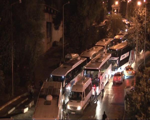 Otogarda bayram yoğunluğu