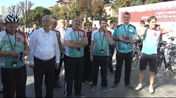 Bakan Müezzinoğlu Başhekimlerle pedal çevirdi