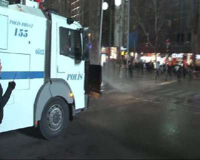Kızılay'da Ali İsmail Korkmaz kararına protestoya polis müdahalesi
