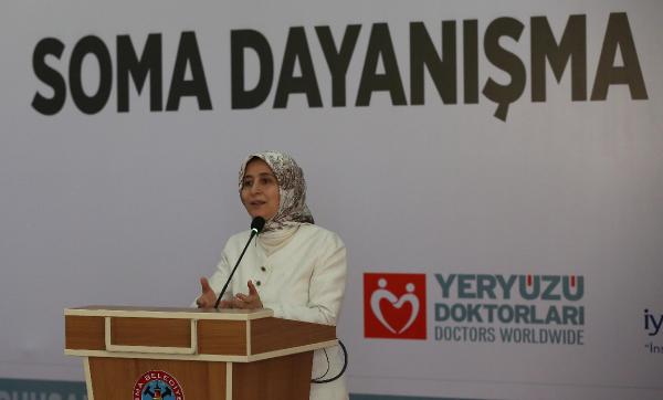 Sare Davutoğlu’nun himayesindeki projeyle Soma'da 128 aileye psikolojik ve sosyal destek sağlandı