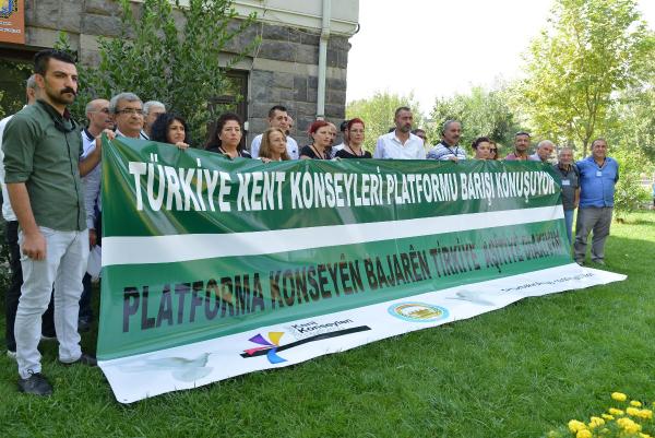 Türkiye Kent Konseyleri Platformu'ndan 'barış' çağrısı