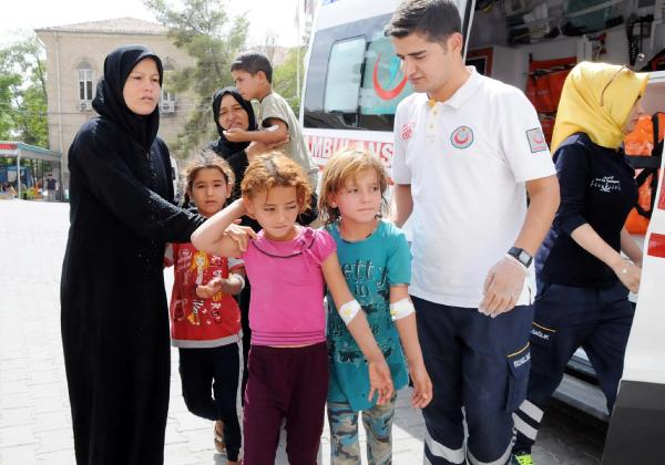 Kahvaltıda balık yiyen 7 kişilik Suriyeli aile zehirlendi