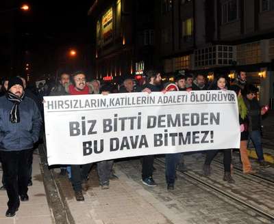 Eskişehir'de Ali İsmail Korkmaz yürüyüşü