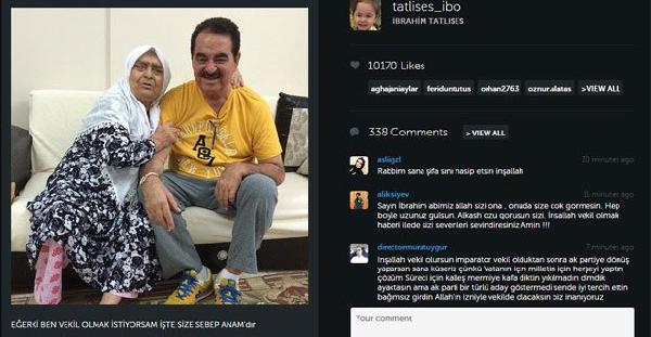 İbrahim Tatlıses bağımsız aday oldu: Anneme ahdım var