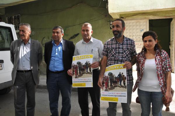 Hakkari'den Rojava'ya yardım  çağrısı