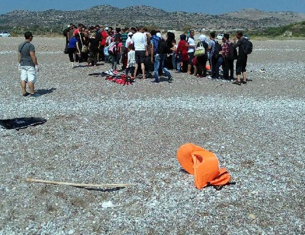 135 umut yolcusu Rodos'a çıktı