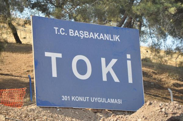 Soma 301 Konutları inşaatında çalışmalar durdu