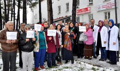 Tedavi olurken hayvanları unutmadılar