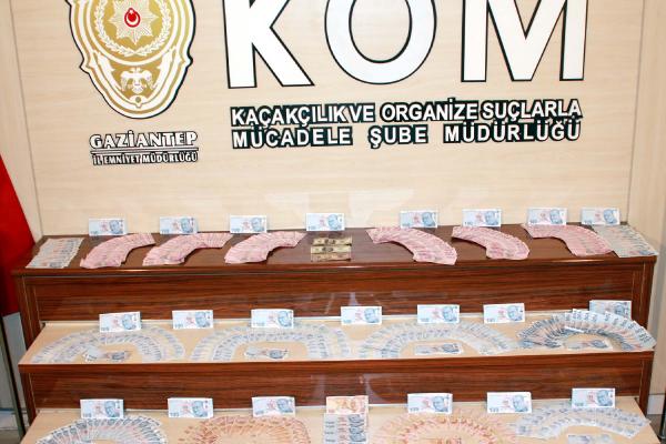 Gaziantep'te sahte para operasyonu