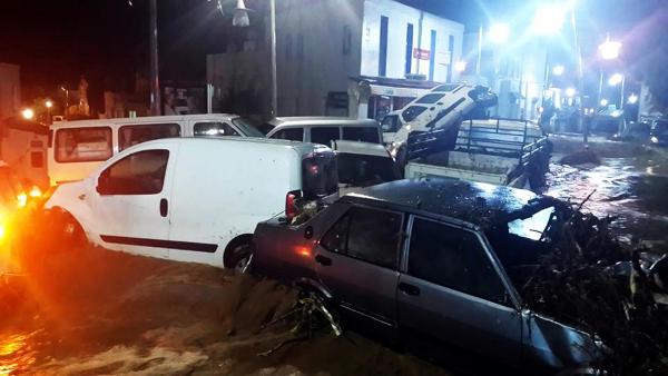 Bodrum'da bayram öncesi sel felaketi (2)