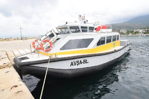 Erdek’ten Marmara ve Avşa adalarına deniz taksi seferleri başladı