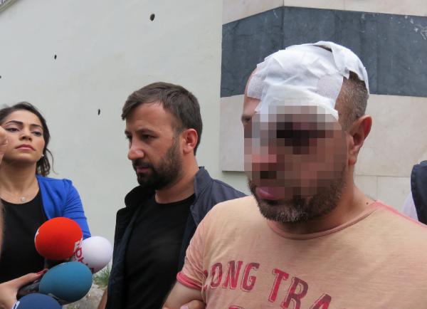 Kuaför cinayeti şüphelisini linçten polis kurtardı