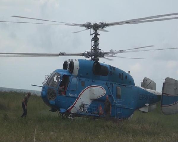 Ukrayna helikopteri 8 gün sonra uçtu