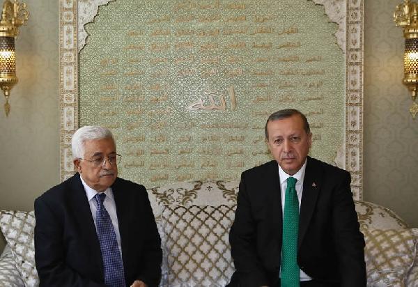 Erdoğan, Abbas ile görüştü