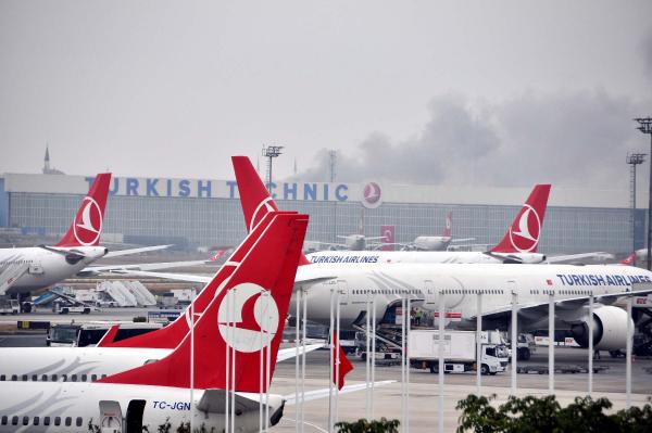 D-100 kenarında korkutan yangın (1)