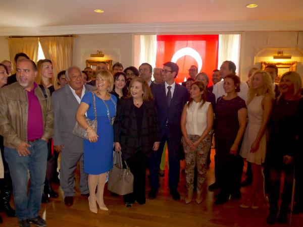 Londra’da bayramlaşma