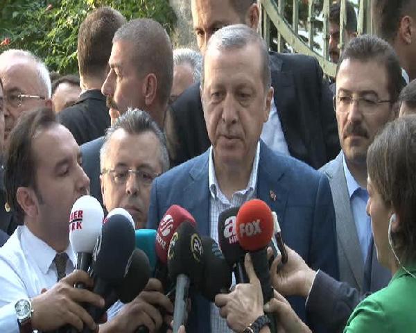 Cumhurbaşkanı Erdoğan'dan bayram namazı sonrası açıklamalar (1)
