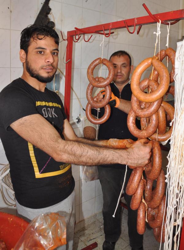 Kırıkkale'de sucuk kuyruğu