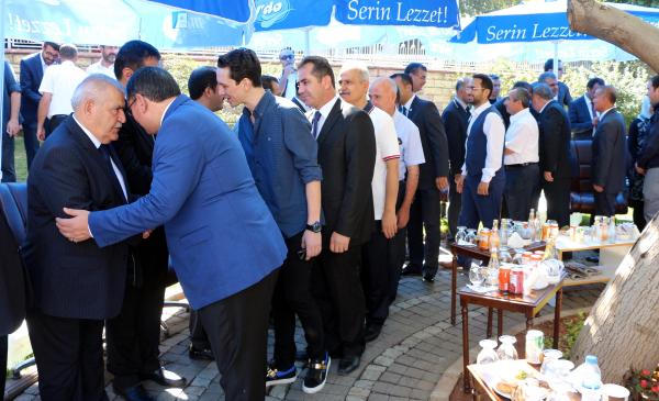 Kahramanmaraş'ta bayramlaşma töreni