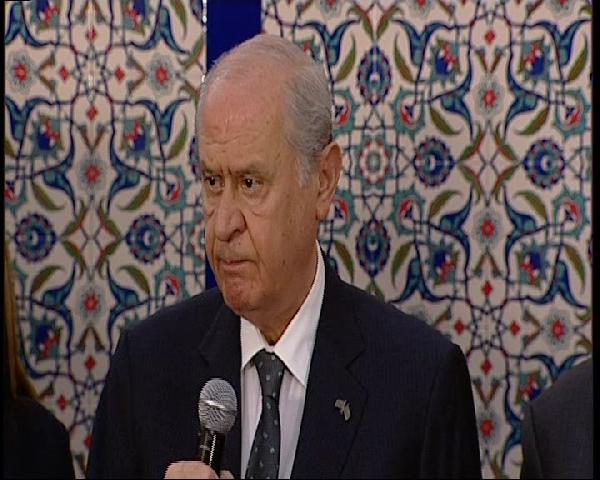 Bahçeli: Esad'dan Esed'e, şimdi Esed'den Esad'a dönüş vardır