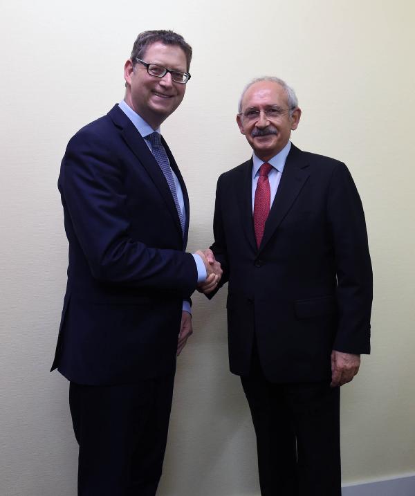 Kılıçdaroğlu, SPD Genel Başkan Yardımcısı ile görüştü