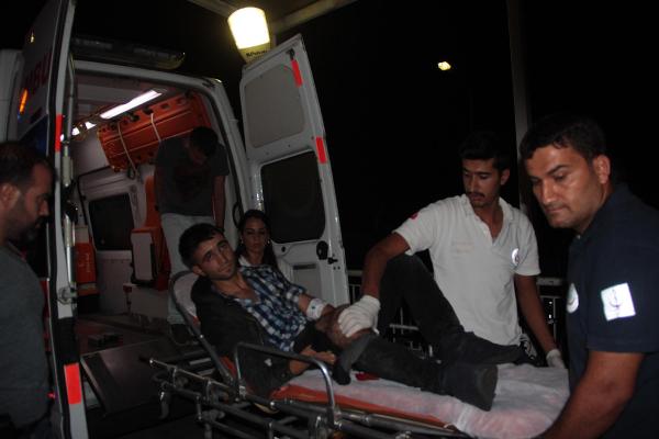 Polise saldıran gösterici bacağından vuruldu