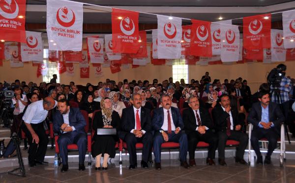 BBP Lideri Destici: Terörün belinin kırılmasını değil, yok edilmesini istiyoruz