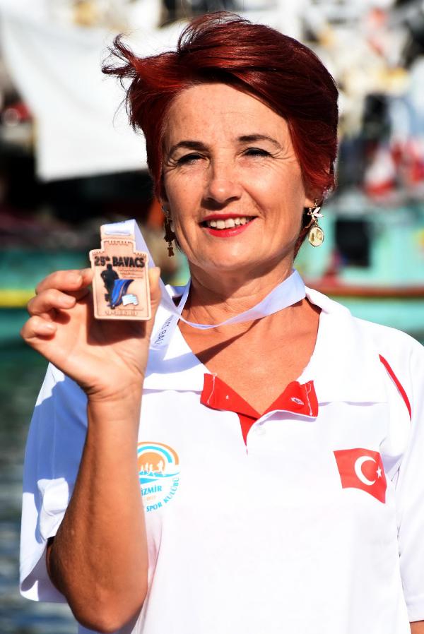 Kanser hastası sporcunun azmi